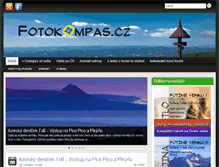 Tablet Screenshot of fotokompas.cz